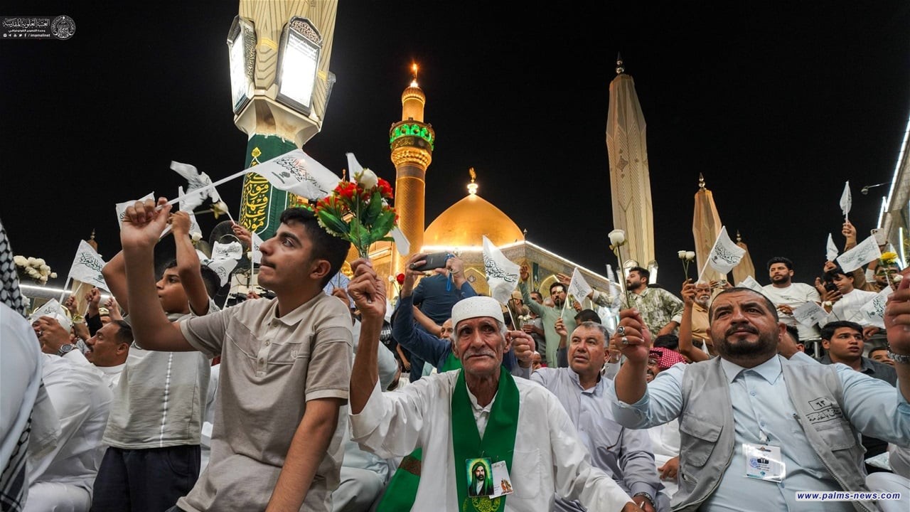 النجف الأشرف تتوشح بالزائرين.. استنفار أمني وخدمي لإحياء "عيد الغدير"
